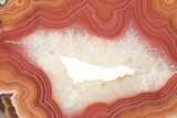 Colorful, Polished Dryhead Agate Slice - Montana #191883-1